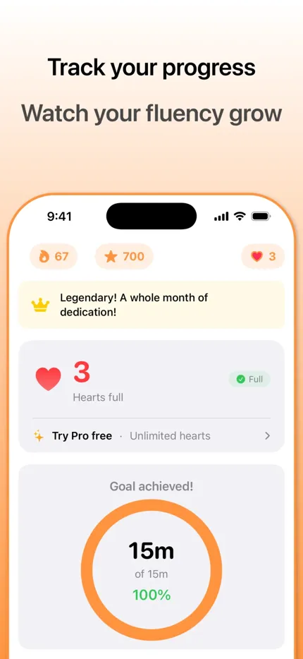 Bhol learning progress screen